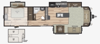 Residence 401loft Destination Trailer - 2019 Residence By Keystone