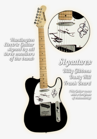 Win This Zz Top Electric Guitar - Electric Guitar