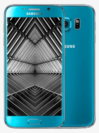 1 Of - Samsung Galaxy S6 In Blue
