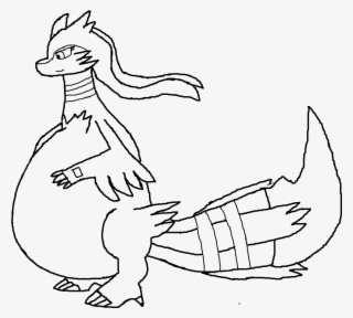 Pregnant Reshiram Base - Cartoon