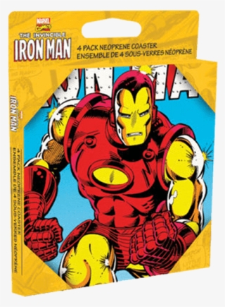 Iron Man Coaster Set - Avengers Endgame Iron Man Suit