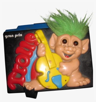 Vintage Gran Prix Troll Tape Recorder - Figurine