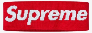 Supreme Headband Red - Label