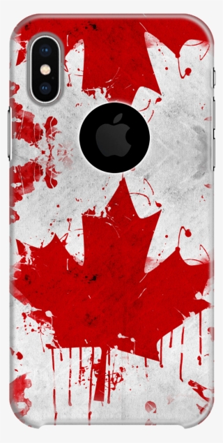 Red Maple Leaf Back Case - Clipart Canadian Maple Leaf