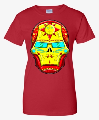 Ironman Sugar Skull Marvel Comics T Shirt & Hoodie - Iron Man Sugar Skull
