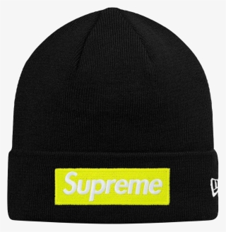 Supreme New Era Box Logo Beanie Black - Supreme New Era Box Logo Beanie Hat