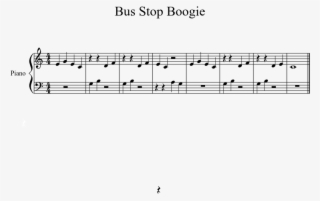 Bus Stop Boogie Sheet Music 1 Of 1 Pages - Bus Stop Boogie Sheet Music