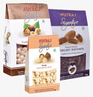 Nutraj Signature Combo Of Macadamia Nuts, Pecan Kernels, - Nutraj