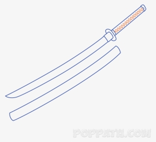 In This Drawing Tutorial We Will Show You How To Draw - Sword