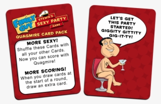 Quagmire Rules Cards - Stewies Sexy Party Game