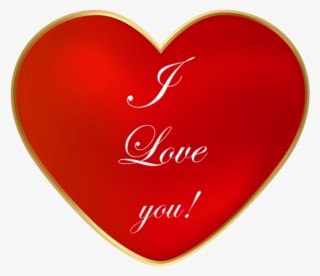 Free Png Download I Love You Heart Png Images Background - Heart