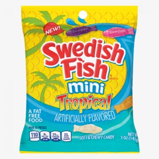 Scroll - - Swedish Fish Mini Tropical