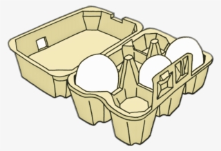 Egg Carton Clipart - Egg Box Clipart