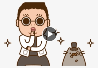 Featuring Gangnam Style, Lana Del Rey, And Avicii - Kawaii Pusheen