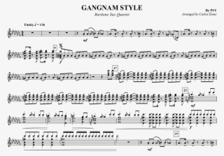 Gangnam Style Sheet Music Composed By By Psy Arranged - Sheet Music