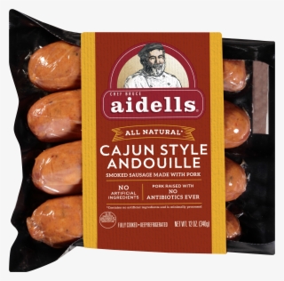 Aidells All Natural Cajun Style Andouille Dinner Sausage, - Aidells Chicken Sausage