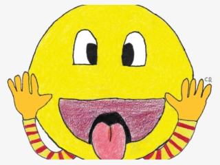 Silly Face Cartoon - Smiley