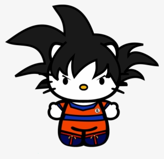 Hello Vegeta, Hello Super Saiyan Vegeta, Hello Goku, - Hello Kitty Dragon Ball