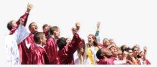 Grads-cutout - Crowd