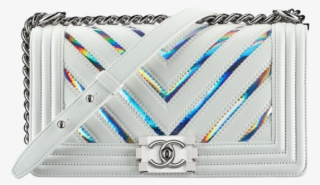 Svg Black And White Stock Boy Chanel Handbag Lambskin - Wallet