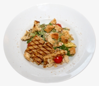 Caesar Salad With Tofu Cheese - Piccata