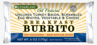 Trader Joe's Cedarlane Uncured Turkey Bacon, Scrambled - Breakfast