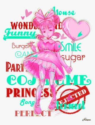 Minnie Mouse Acrylic Print - Case Closed Stamp