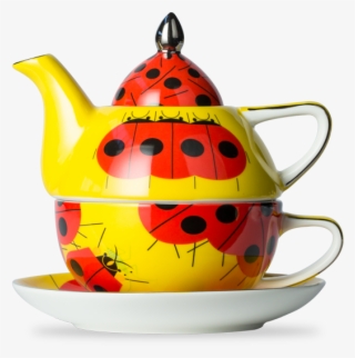 T2 Charley Harper Ladybug Tea For One - Charley Harper Tea For One