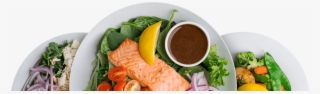 Footer Salmon Footer Lettuce Foote Bottom - Gazpacho