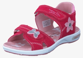 Superfit Emily Pink 50601-03 Womens Leather Rubber - Slide Sandal