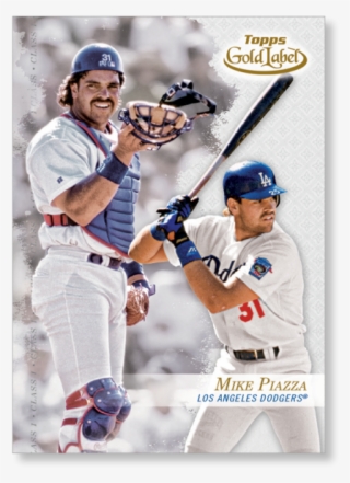 Mike Piazza 2017 Topps Gold Label - Mike Piazza Dodgers