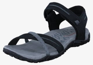 Merrell Terran Cross Ii Black 54705-03 Womens Leather - Slide Sandal