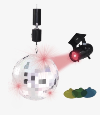 Party Set Mirror Ball Ø 20 Cm - Sjove Gadgets