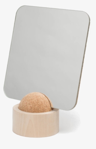 Cork Ball Mirror - Plywood