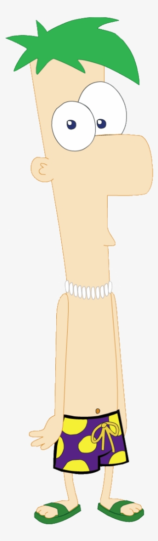 Ferb Swim Trunks - Phienas And Ferb Ferb Swimtrunks
