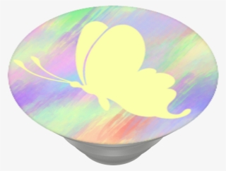 Watercolor Butterfly, Popsockets - Crescent
