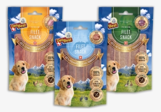 Filet Snacks Are Available In 3 Delicious Varieties, - Golden Retriever