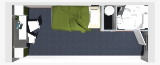 Isohometraveller15 Top View - Bed Frame