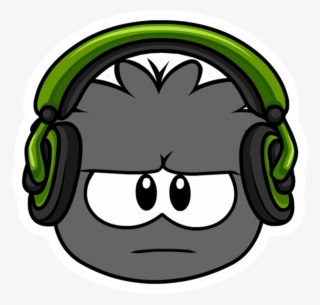 "poker Face" Este Cel De-al Treilea Extras Pe Single - Club Penguin Black Puffle Happy