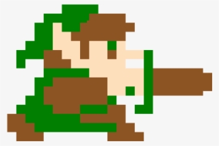 Random Image From User - 8 Bit Link Perler Bead