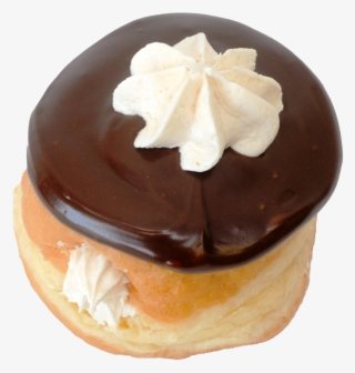 Dunkin Donuts Clipart Cream Filled Donut - Dunkin Donuts Vanilla Headlight Donut