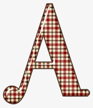 B *✿* Happy Camper Name Letters, Alphabet Letters, - Plaid