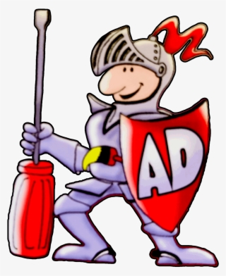 King Arthur Handyman & Pest Control Icon - Cartoon