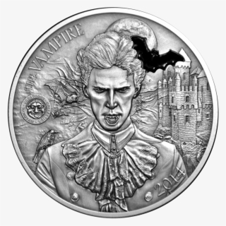 10 Dollars Palau 2014 Mythical Creature - 10 Dollars 2012 Fiji The Vampire