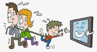 Educational Television Child Family - Children Watching Tv Png