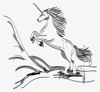 Unicorn Mythical Animal Mythical Creatures - Imagenes De Unicornio Para Dibujar