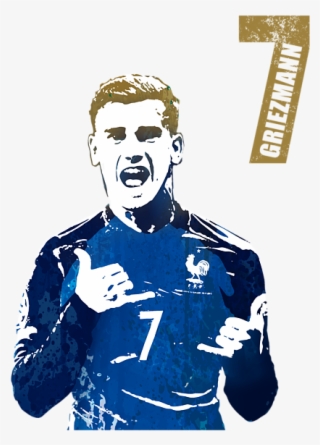 Bleed Area May Not Be Visible - Poster Griezmann