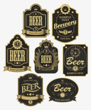 Vintage Beer Icon Sticker Label Hq Image Free Png - Png Beer Icon Vintage