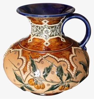 Doulton Lambeth Eliza Simmance Applied Olive Branch