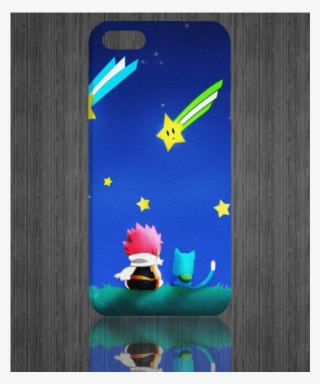 Anime Fairy Tail Happy Mz1 Iphone Case Cover - Natsu Dragneel
